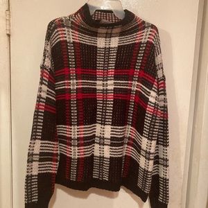 NWT Chaps Mock Turtleneck Sweater